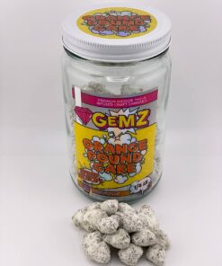 Gemz Snowcaps – Orange Pound Cake