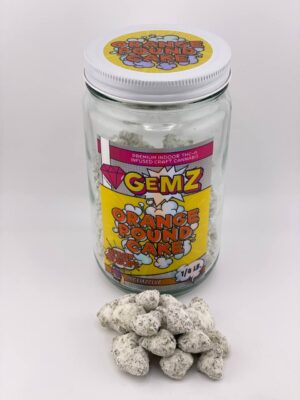 Gemz Snowcaps – Orange Pound Cake